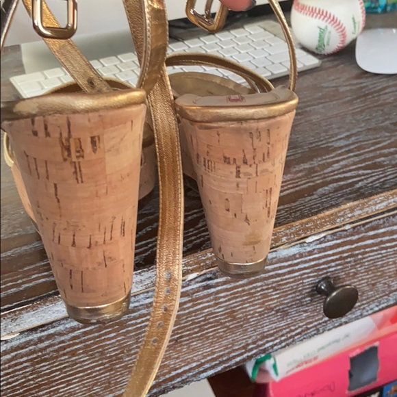 Used Prada LAME Multicolor Platino sandals - Picture 3 of 8